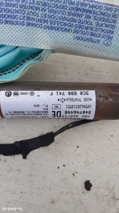 Kurtyna 3C0 880 741 742 F vw passat b7 - 3