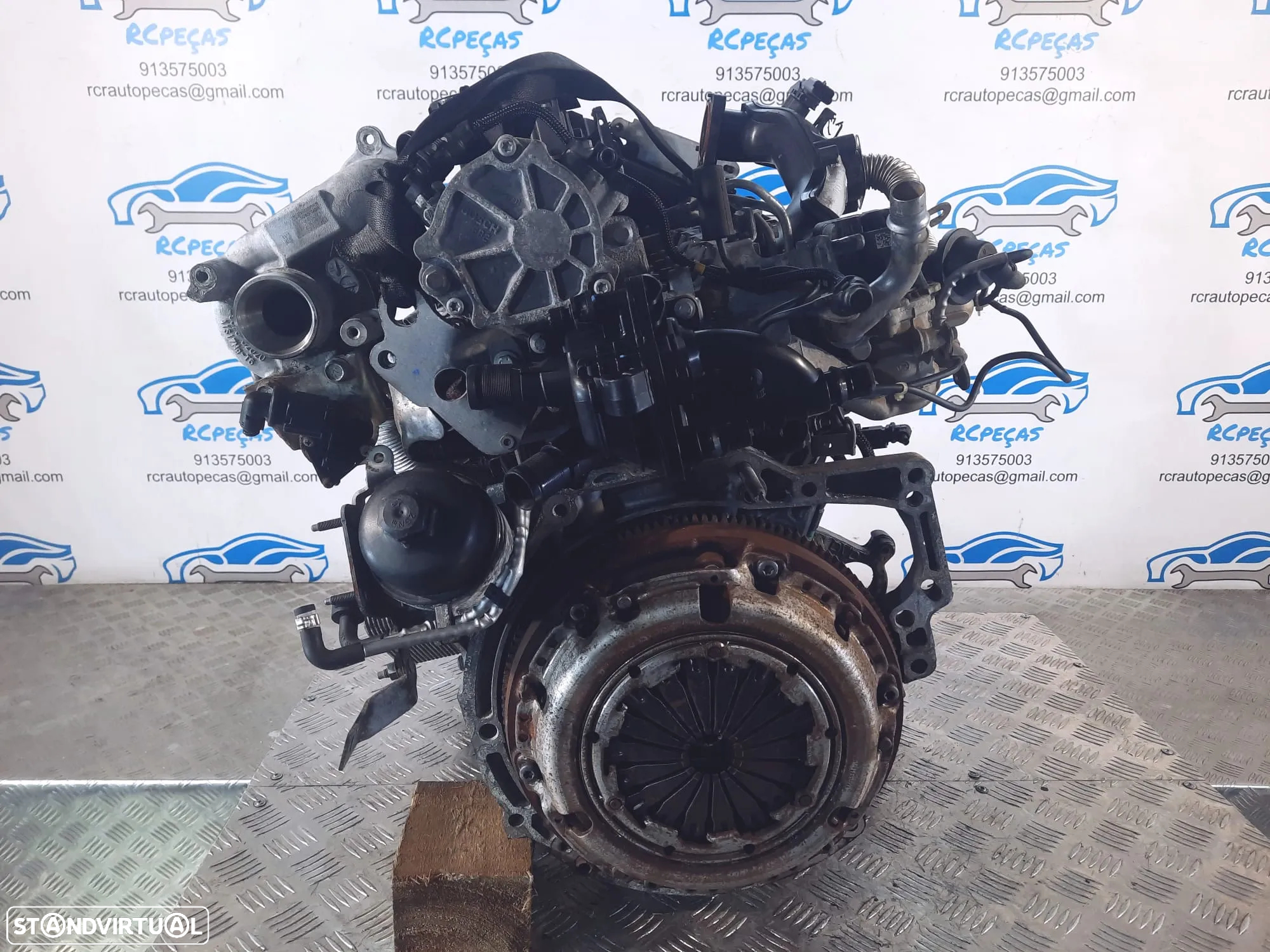 .MOTOR COMPLETO PEUGEOT CITROEN 1.6 HDI 8V 92CV 9H06 10JBEM - 2