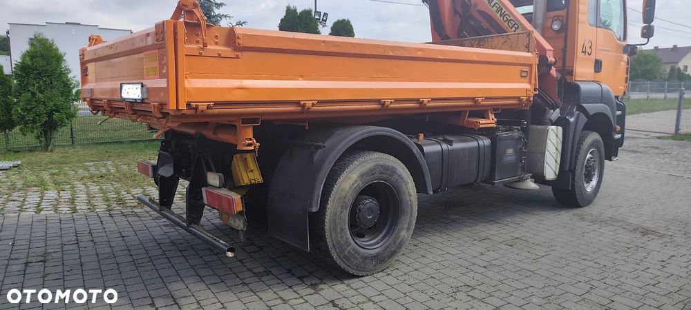 MAN TGA TGS TGM TGL18.360 HDS Żuraw Wywrotka 4x4 Kipper - 6