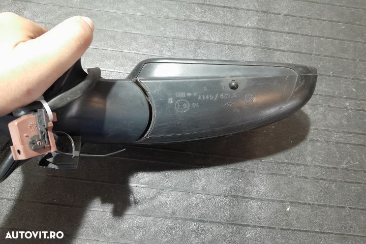 Oglinda dreapta electrica E9014313 8 FIRE E9014313 8 FIRE Peugeot 407 - 4