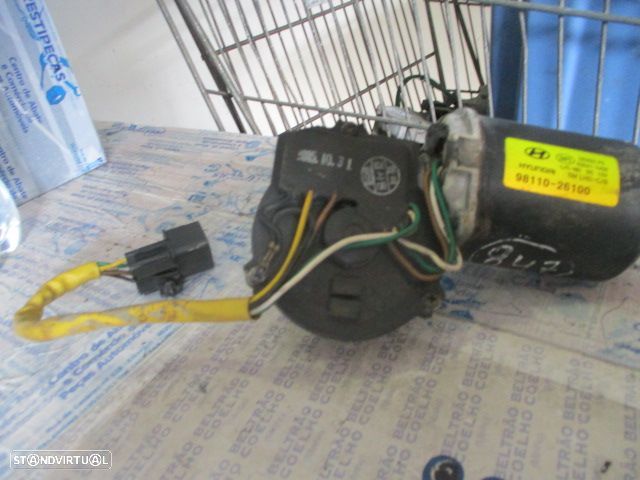 Motor Limpa Vidros Frente 9811026100 HYUNDAI SANTA FE 2006 FRENTE ORIGINAL - 3