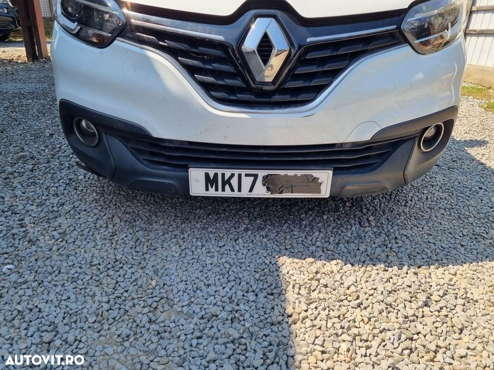 Bara fata Renault Kadjar 2015 - 2018 Alb (1310) model fara spalatoare far Crapata jos - 1