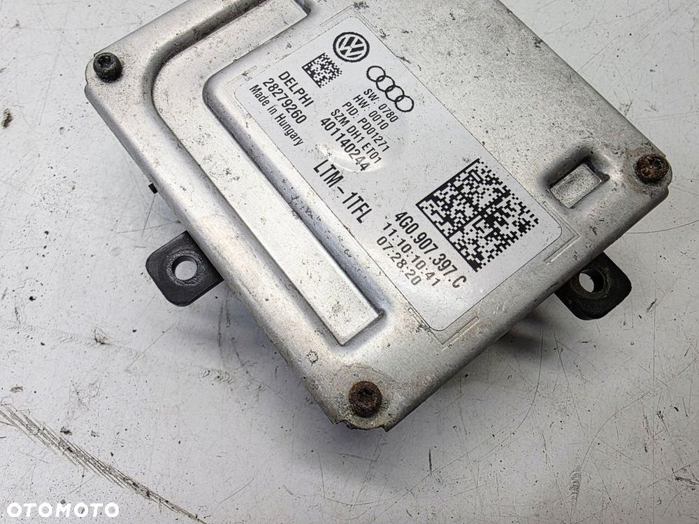 PRZETWORNICA MODUŁ REFLEKTORA AUDI A3 8V A4 A5 A6 C7 A7 A8 4G0907397C - 2