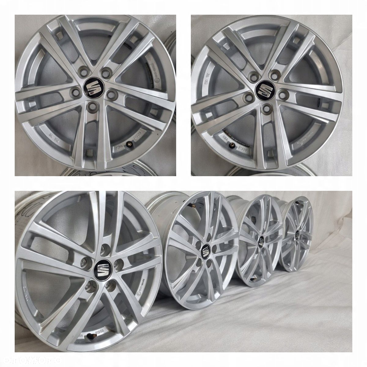 FELGI SEAT IBIZA 5,5x15 15 ET40 5x100 57,1 SE025515 - 2