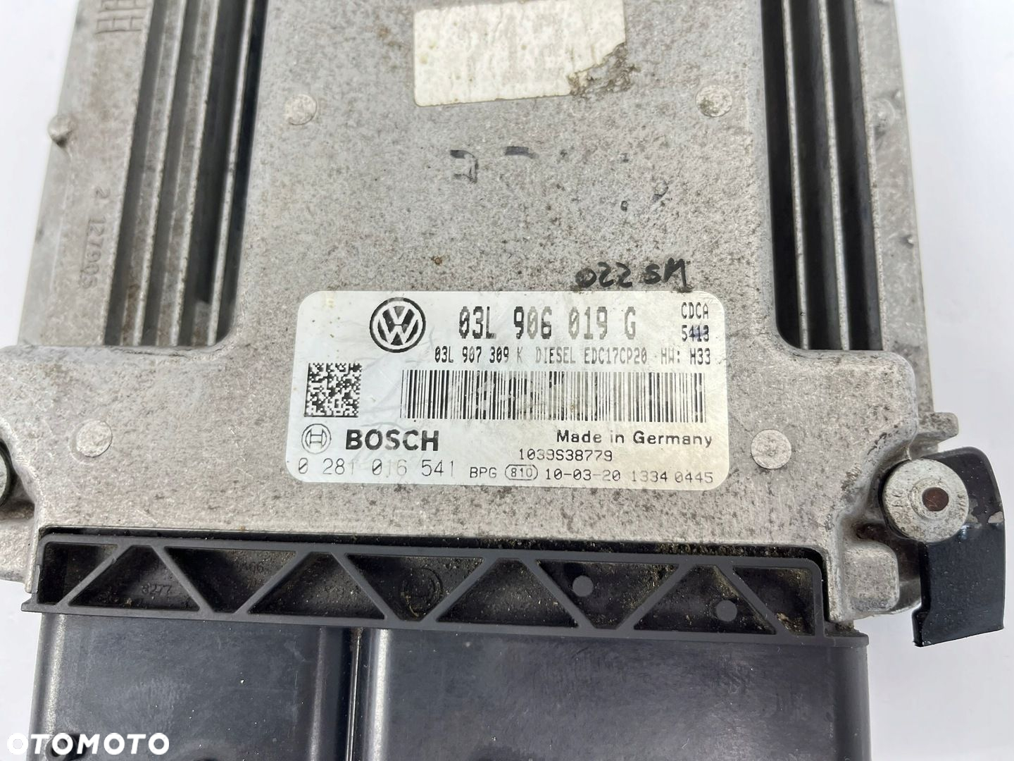 ECU KOMPUTER STEROWNIK SILNIKA VW AMAROK 03L906019G 0281016541 - 3