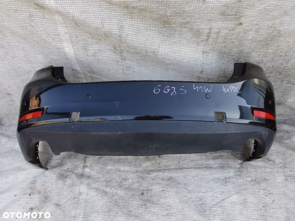 MAZDA 6 III GJ GL 12-18 SEDAN ZDERZAK TYLNY TYŁ KOMPLETNY 4xPDC CZARNY 41W - 1