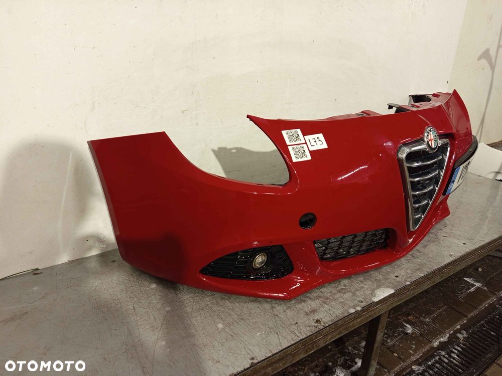 + ZDERZAK PRZÓD PRZEDNI ALFA ROMEO GIULIETTA VR289 CZERWONY HALOGENY - 3