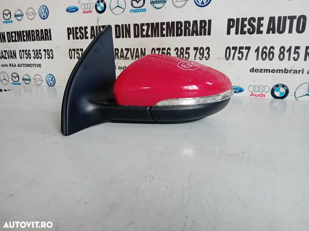 Oglinda Stanga Vw Golf 6 VI Electrica An 2008-2013 6 Fire La Mufa Volan Stanga Europa - 6
