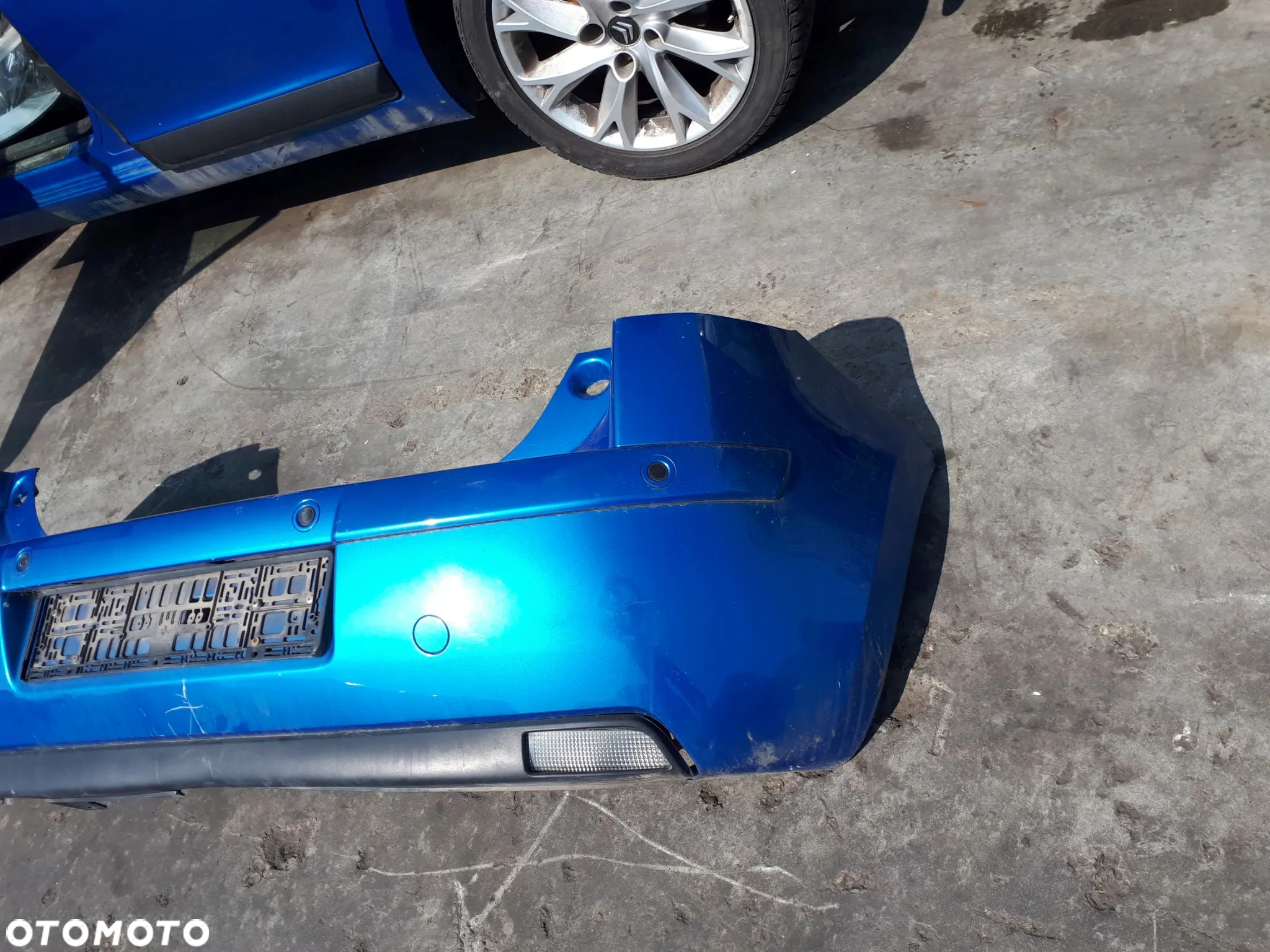 CITROEN C4 LIFT 08-10 ZDERZAK TYŁ TYLNY KMF - 3