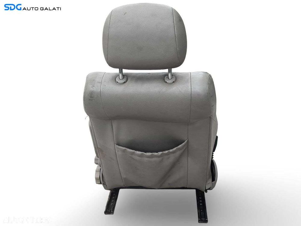 Interior Piele Gri Complet Scaun Scaune Stanga Dreapta Fata Bancheta cu Sezut si Spatar Opel Astra G Break 1998 - 2007 [LN0242] - 8