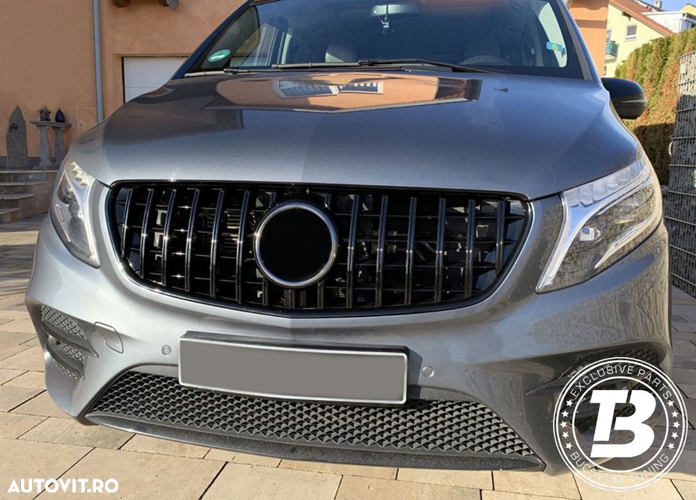 Grila compatibila cu Mercedes V Class W447 GT Design - 10