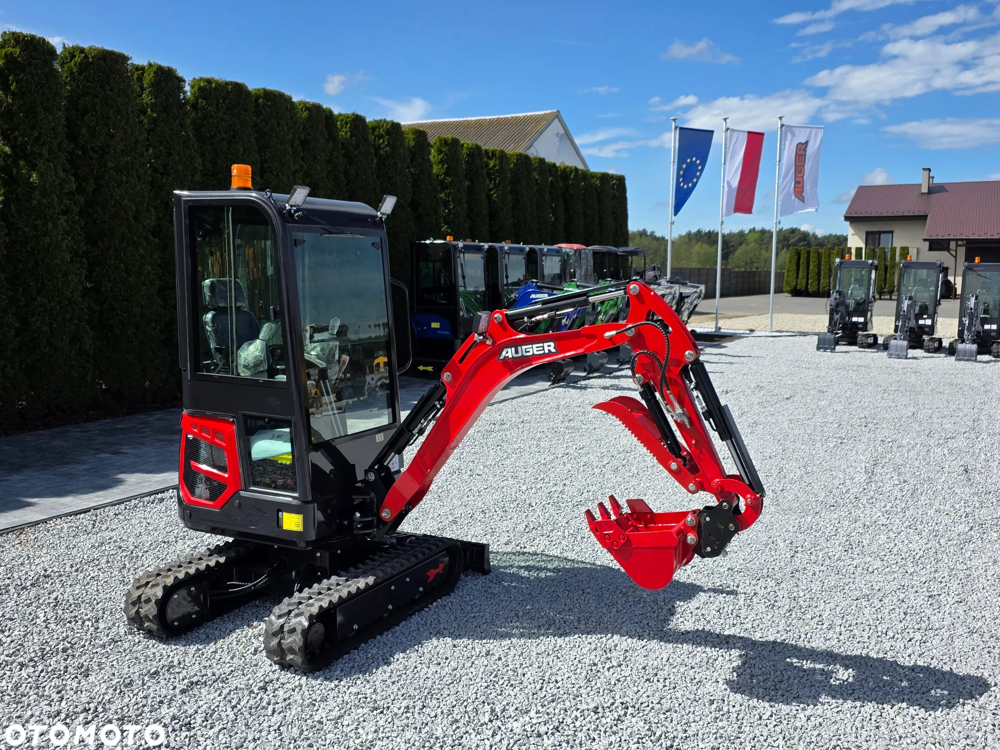 Inny AUGER NM-18, SILNIK KUBOTA, ROZSUWANE PODWOZIE - 19