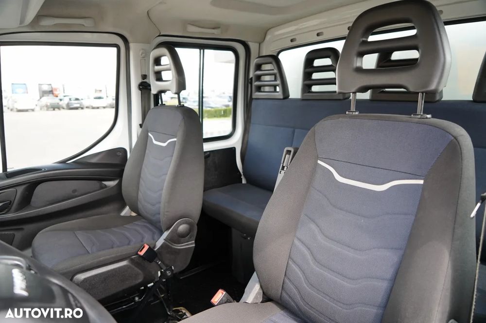 Iveco DAILY 35-160 / BASCULATOR DIN ALUMINIU / CAMION CU PORȚIE MIXĂ - 6 LOCURI / DOUĂ LOCURI / MANUALĂ / - 28