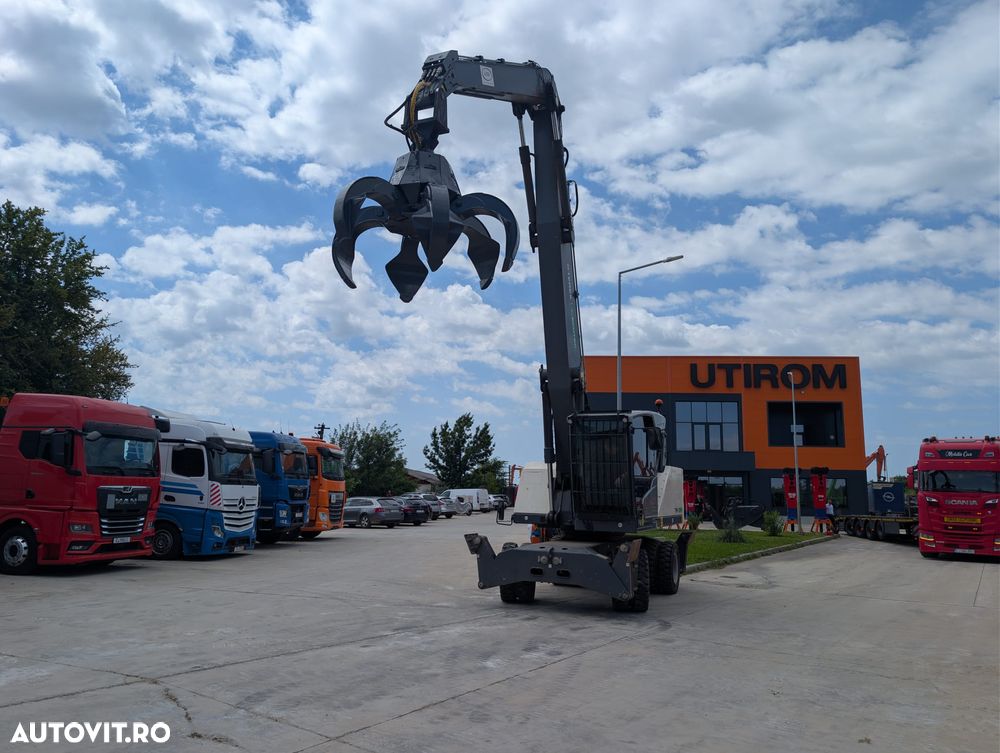 Fuchs TEREX FUCHS, GRAIFER, 2023, 3.944h, brate LUNGI la 12m, cabina liftabila, cale fata si spate, motor Deutz 154CP, produs in Germania, camera spate, Masa operationala 25,7t, Aer cond, anv pline, posibilitate leasing 4 ani-PROMOTIE 179.900 EUR+Tva - 2