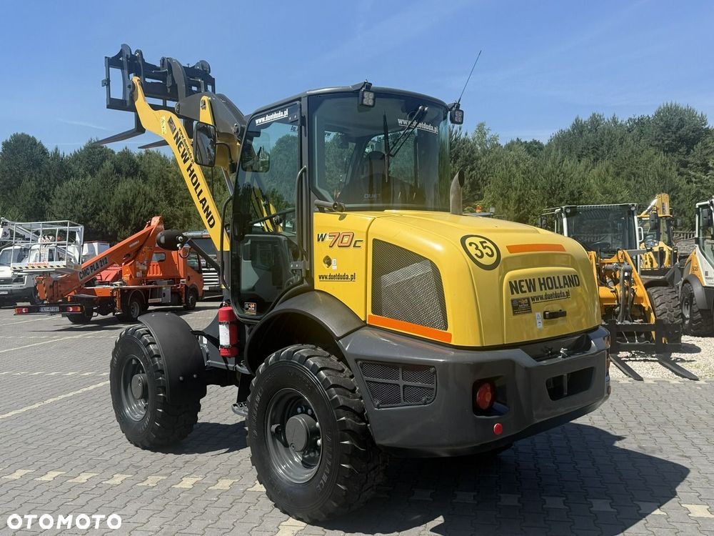 New Holland W70C Compact Widły + Łyżka Jak Nowa 1000 mth Klimatyzacja - 31