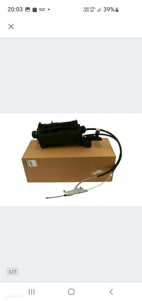 Hamulec elektryczny Regeneracja Renault Espace 4,Scenic2,Grand Scenic2,Laguna 2,3