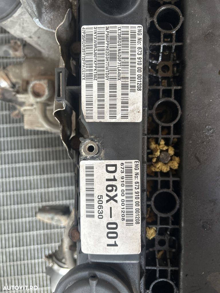 Motor SsangYong Tivoli 1.6 D - 115CP Manuala D16DTF (1290) 4x2 67391000001208 - 2