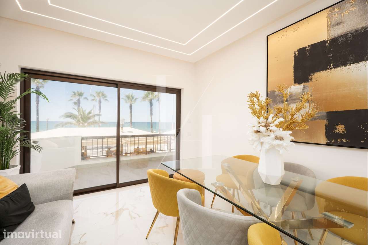 T2+1 renovado com garagem e vista mar, Quarteira - Grande imagem: 3/30