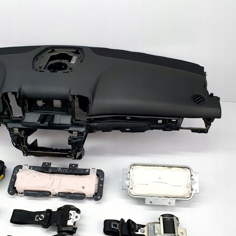 MERCEDES GLS X166 DESKA ROZDZIELCZA KONSOLA KOKPIT PULPIT PODUSZKI AIRBAG AIR BAG PASY KIT SET - 3