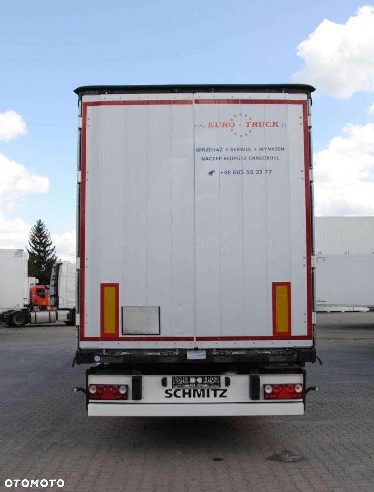 Schmitz Cargobull SCS kurtyna, podnoszona oś - 6