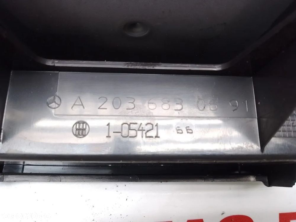 radio sound 10 ramka schowek mercedes viano vito w639 a0048201286 - 4