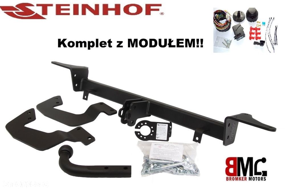 Hak Holowniczy + MODUŁ 7PIN do Ford Transit Courier Ford Tourneo Courier od 2014 - 2