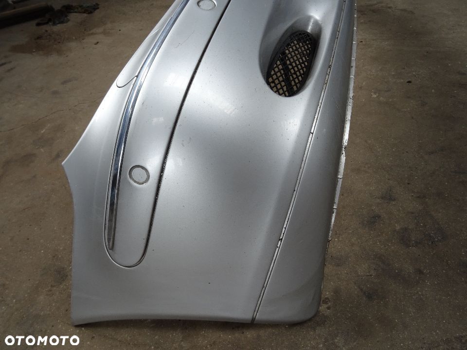 Mercedes S klasa W220 98-01 Zderzak Przedni Srebrny Kompletny - 3