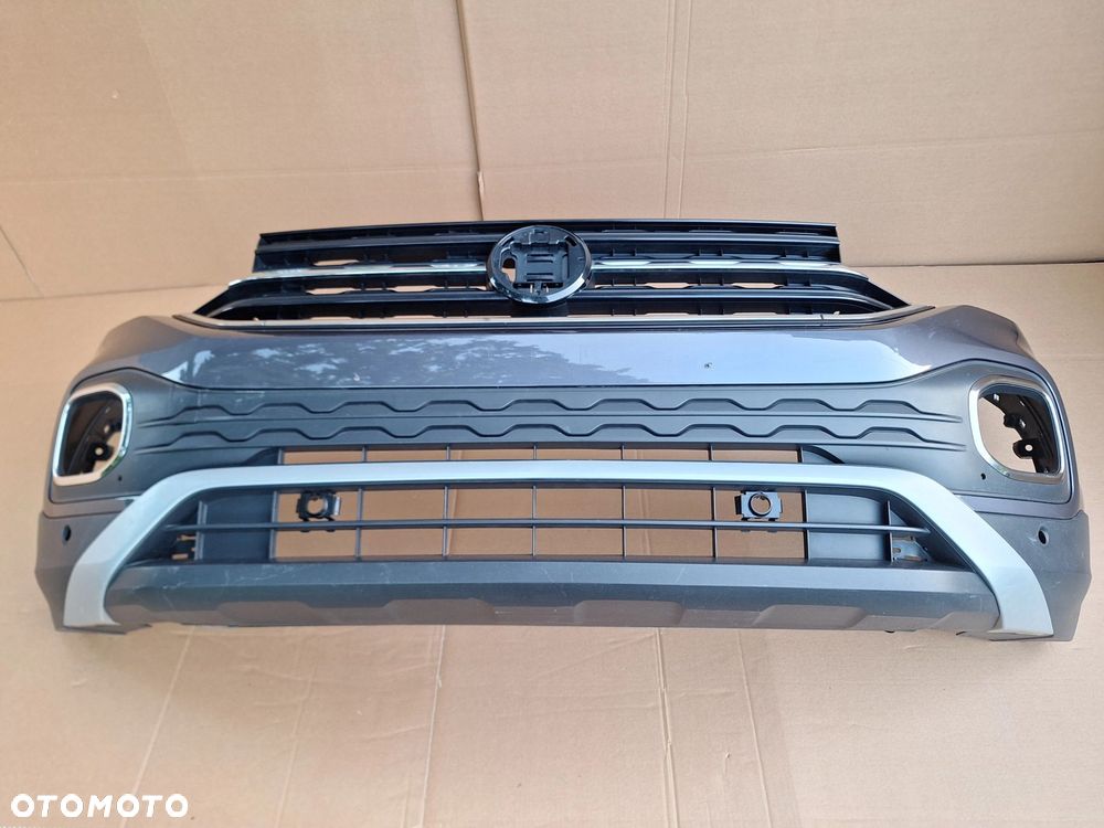 VW T-Cross 2GM 18-22 KOLOR: LB7Q RAUCHGRAU ZDERZAK PRZÓD PRZEDNI ORYG. VW 2GM807221A WYSYŁKA 24H - 7