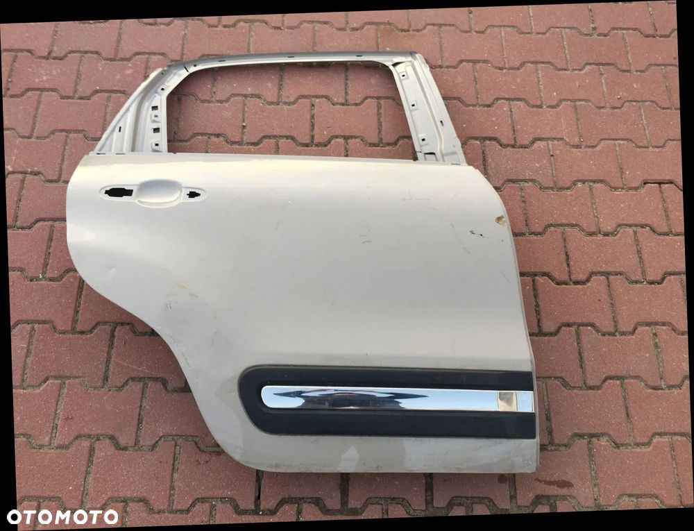 FIAT 500L 500 L DRZWI PRAWE TYŁ TYLNE LISTWA CHROM NAKŁADKA - 5