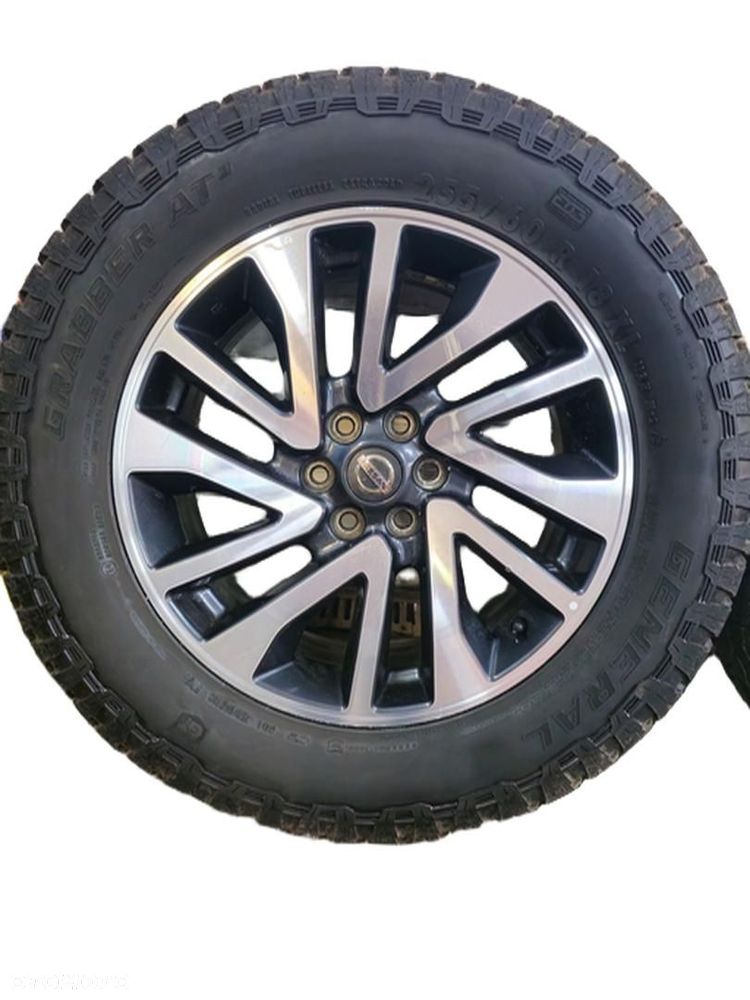 KOMPLET KÓŁ NISSAN NAVARA 7x18 6x114,3 ET45 255/60R18 GENERAL AT3 - 2