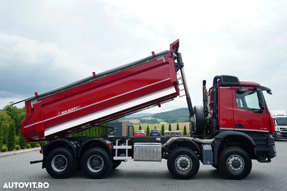 Mercedes-Benz AROCS 4145 / 8x8 / BASCULATOR SPATE / KH-KIPPER / EURO 6 - 6