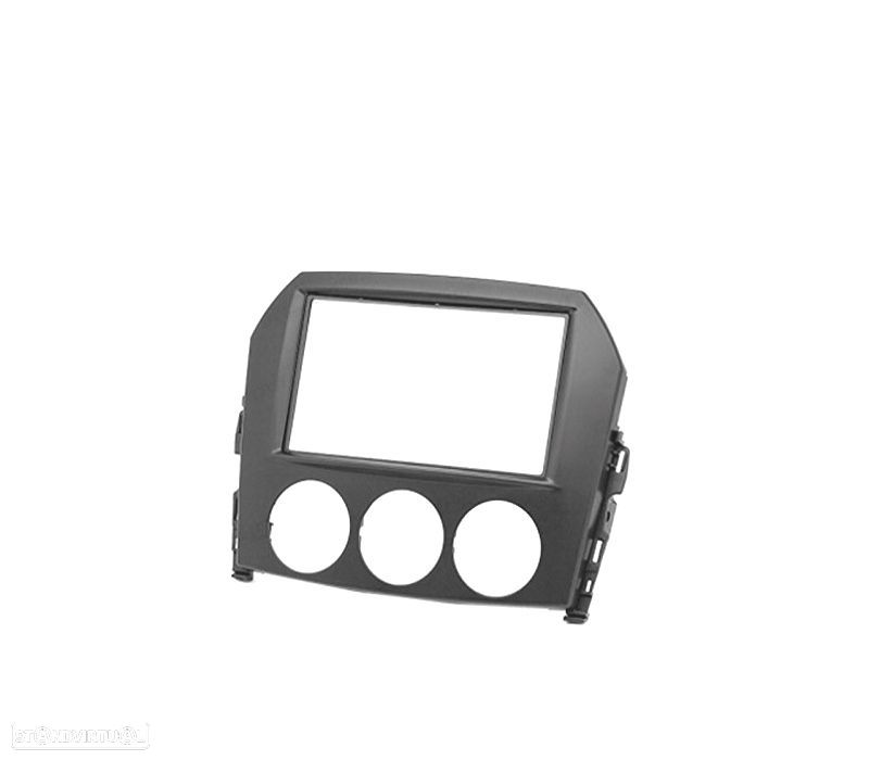 MOLDURA ADAPTADOR PRETO PARA RADIO 2-DIN PARA MAZDA MX-5 MIATA - 4