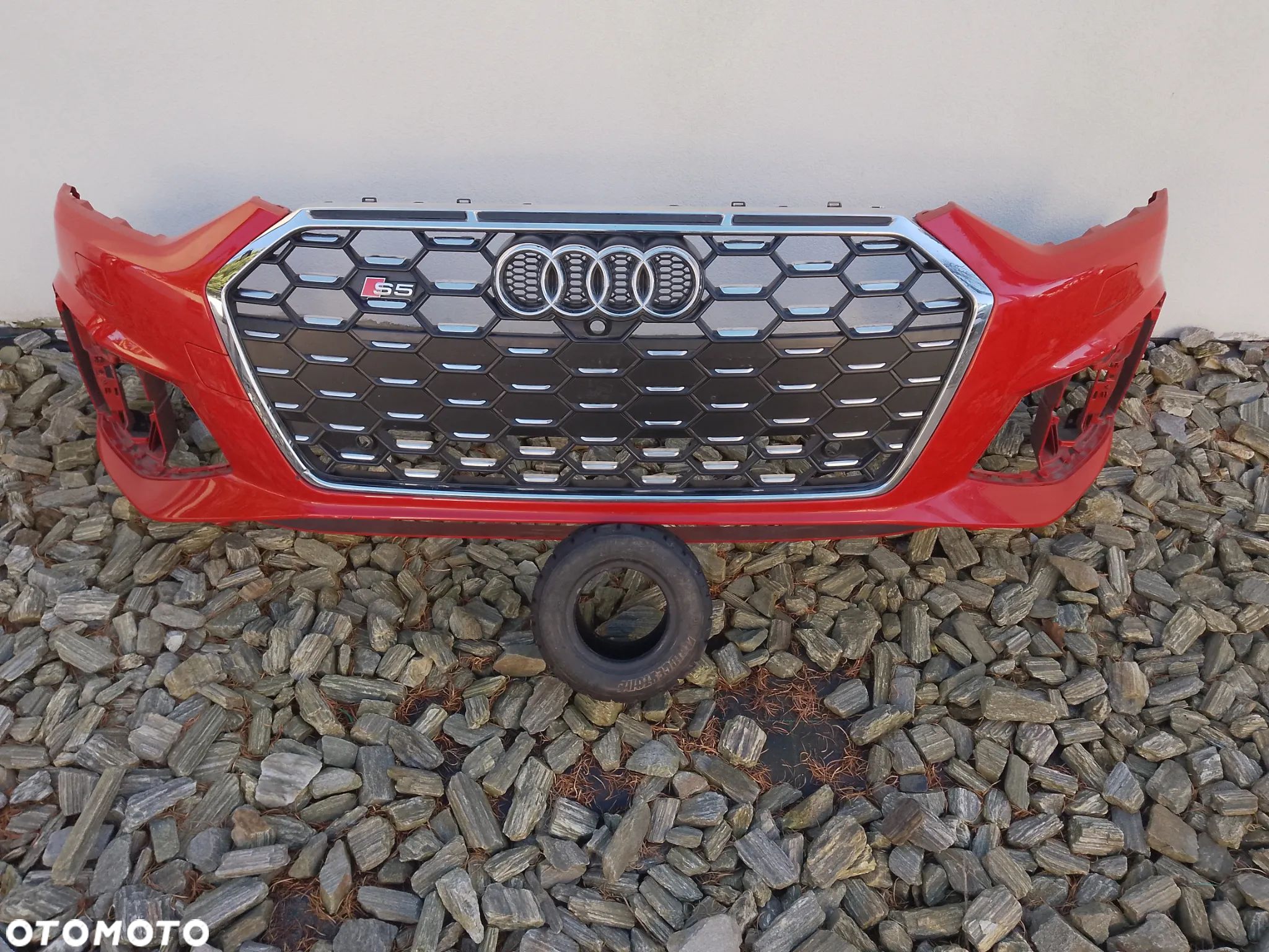 AUDI A5 S5 F5 B9 8W6 LIFT 2019- S-LINE ZDERZAK PRZEDNI PRZÓD 8W6807437 - 1