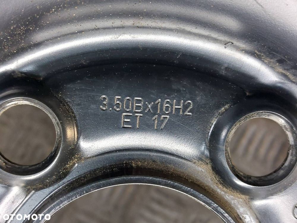 DOJAZDÓWKA 5x112 3,5Jx16 ET17 FI66,6 125/90R16 MERCEDES W209 2094000402 - 3