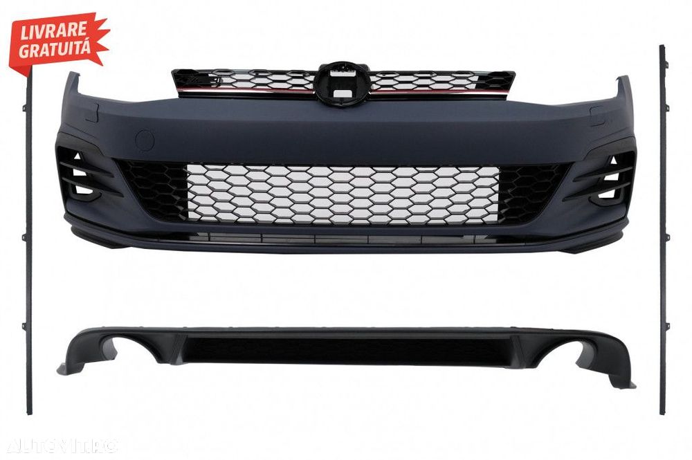 Kit Exterior Complet Golf 7.5 Facelift Hatchback (2017-2020) GTI Desig - 1