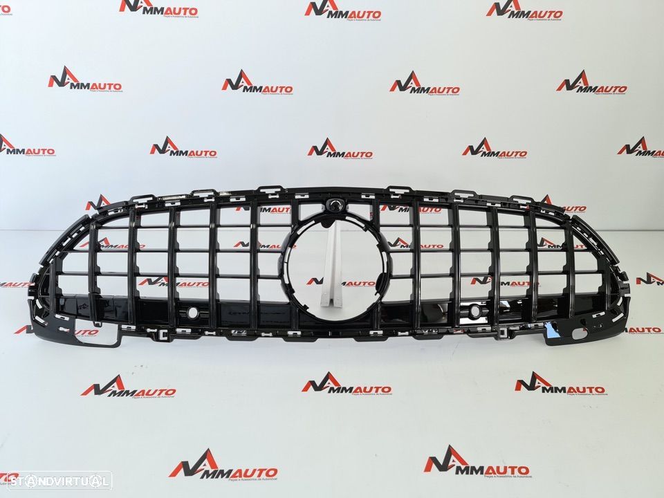 Grelha Frontal Mercedes C W206 GTR Panamericana Preto Brilho - 1