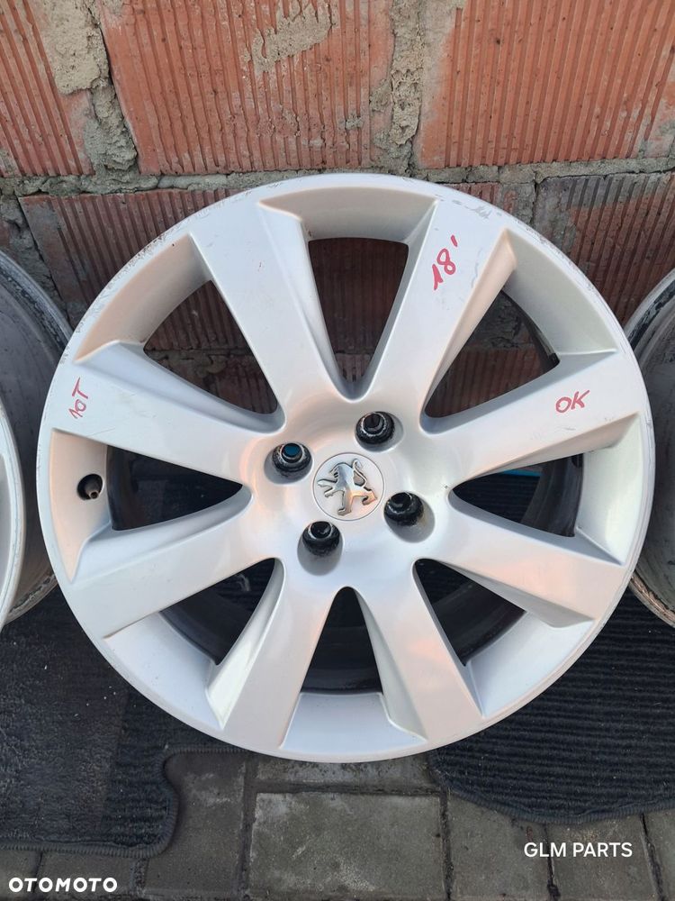 peugeot 5008 felgi aluminiowe 18" 4x108 et29 7j 9675496577 - 8