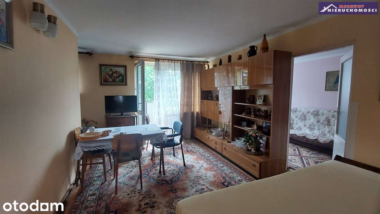 Cztery pokoje na 1 piętrze 56,5m2