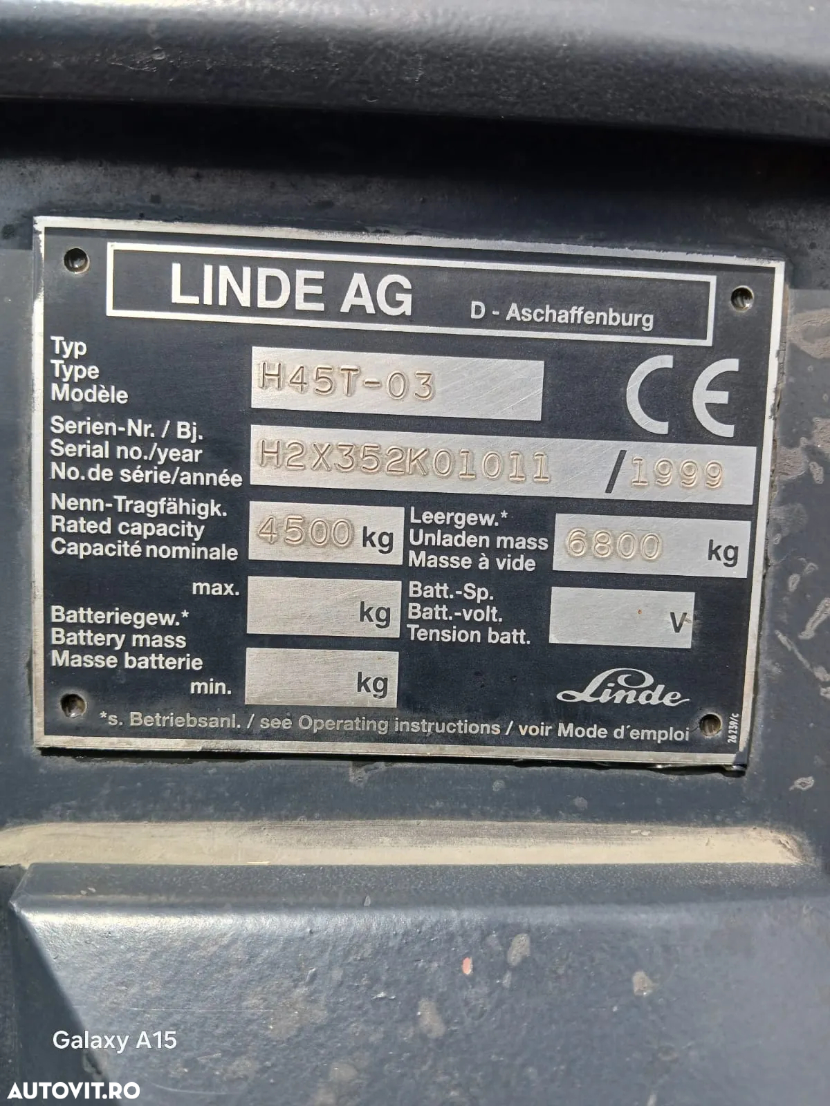 Linde H45T - 3