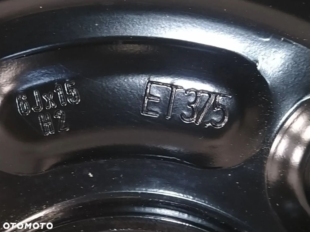 FORD 6Jx15 ORYGINALNE FELGI STALOWE R15 ET37.5 4X108 OPONY CONTINENTAL 185/60 KOŁA ZIMA BIEŻNIK ok 8.70mm - 11
