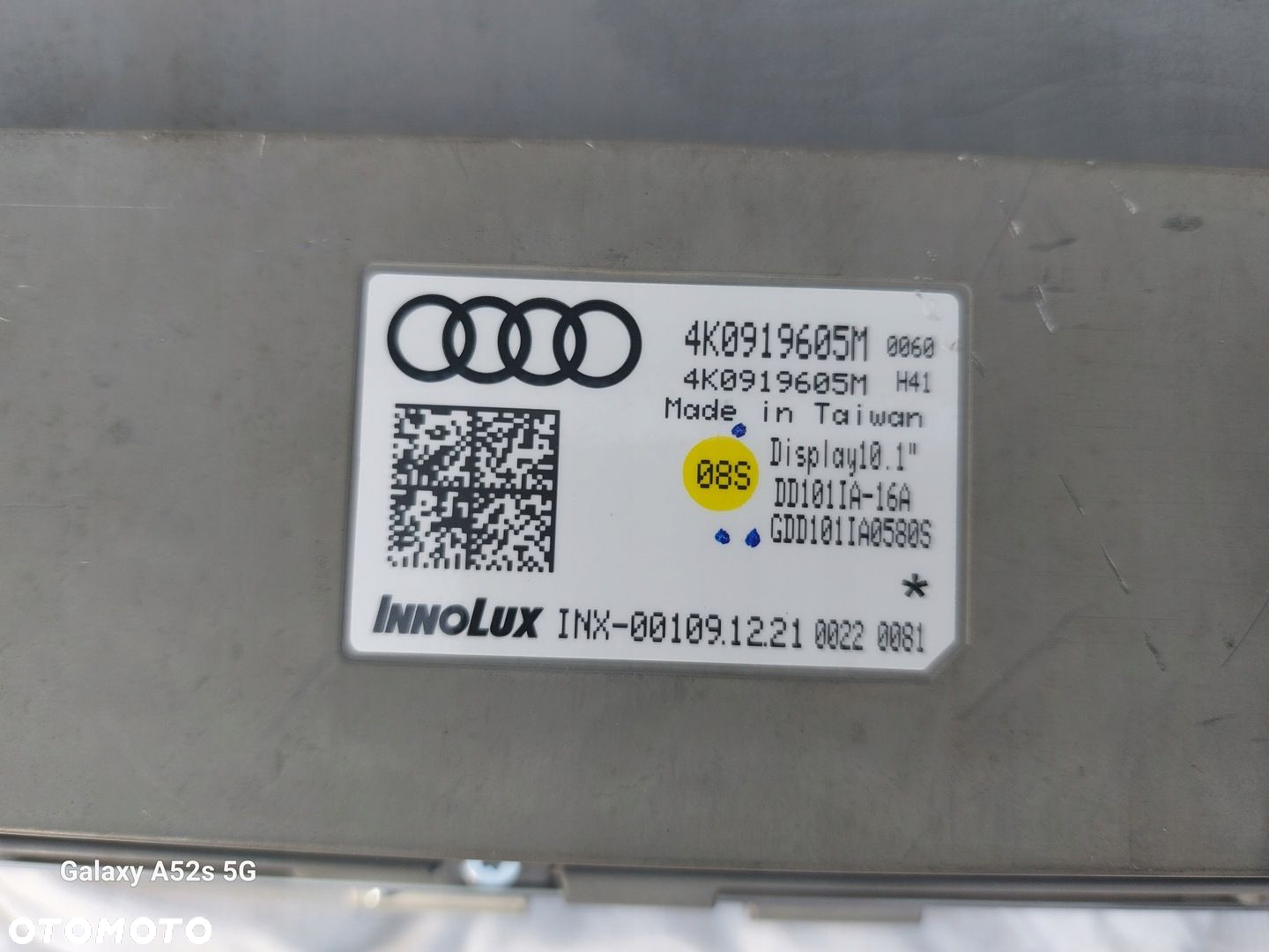 WYSWIETLACZ EKRAN MMI 4K0 AUDI A6 A7 4K C8 - 9