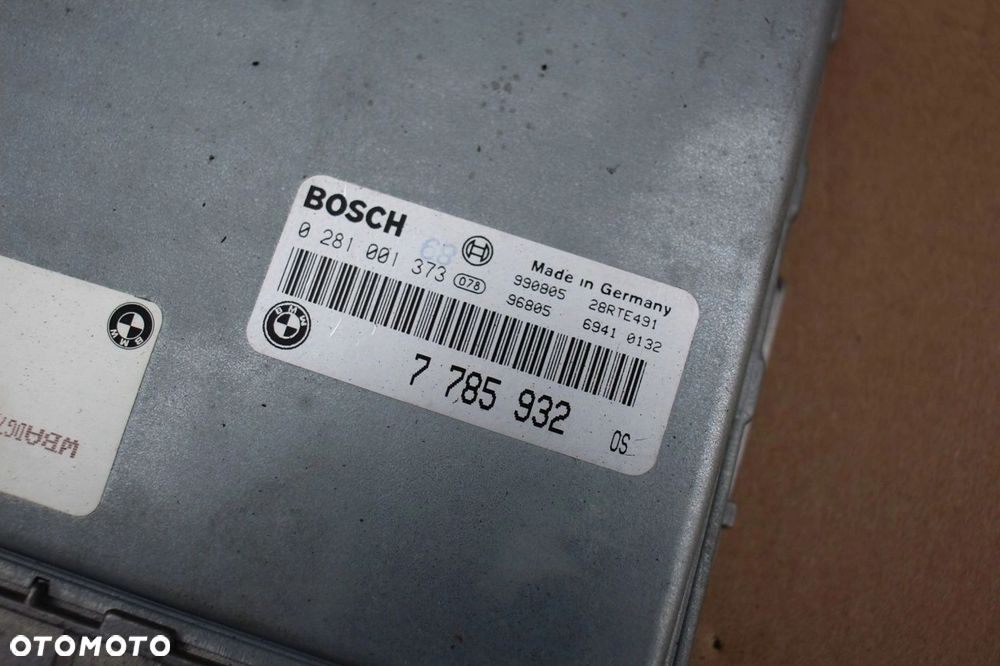 Komputer sterownik silnika BMW 2.5 TDS M51 143KM E39 E38 7785932 0281001373 - 2