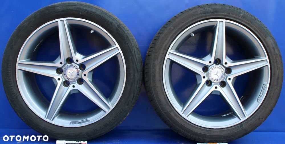 4x Felgi aluminiowe 18" komplet AMG Mercedes W207 C207 A2054011100 A2054011200 - 2