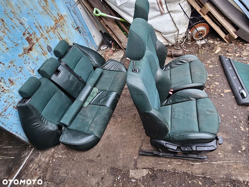 FOTEL FOTELE BOCZKI KANAPA TYŁ KPL BMW E46 97-03 KOMBI SPORTY M-TECHNIC - 5