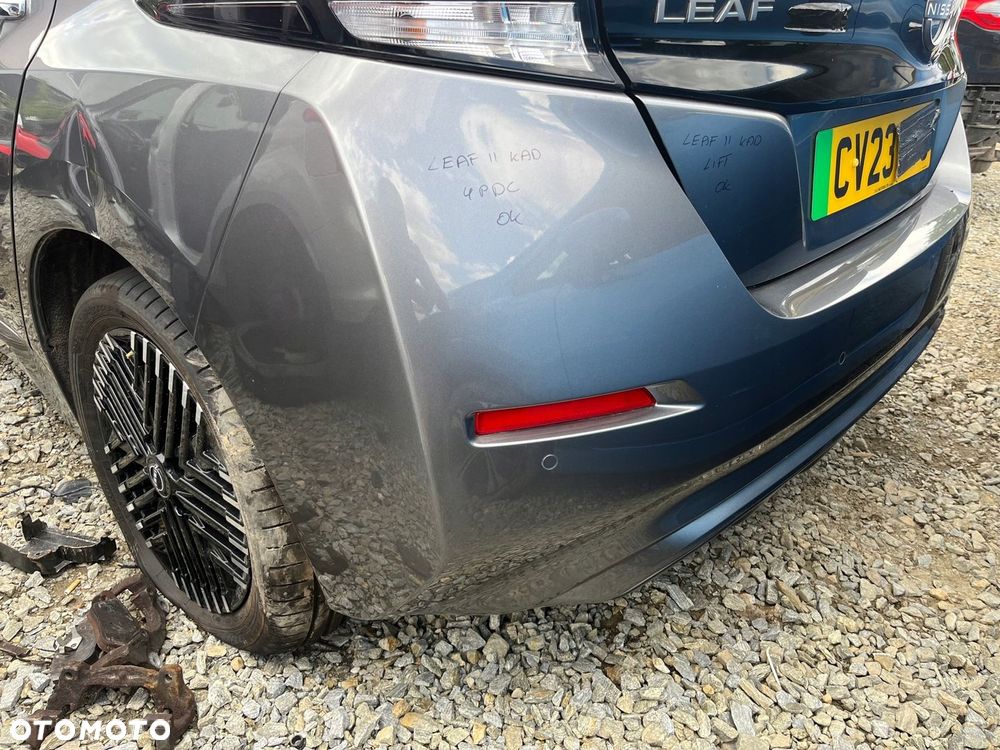 ZDERZAK TYŁ 4 PDC NISSAN LEAF ZE1 II 2 KAD - 2