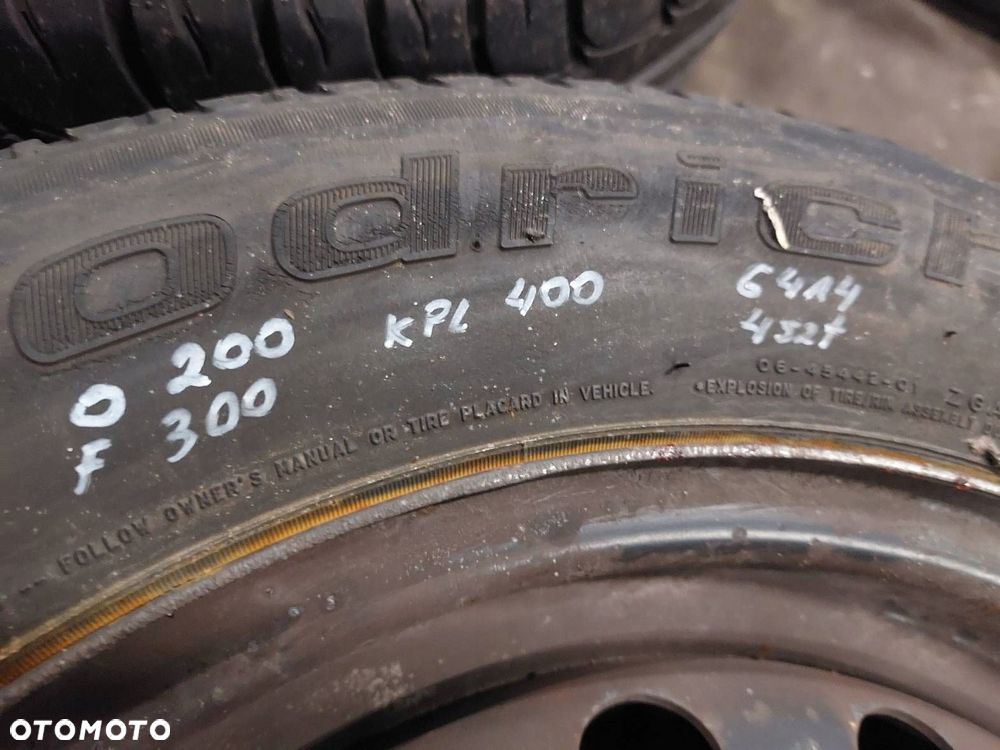 OPONY LETNIE 4 SZT KOMPLET 195/60R15 2012R BFGOODRICH G-GRIP - 2