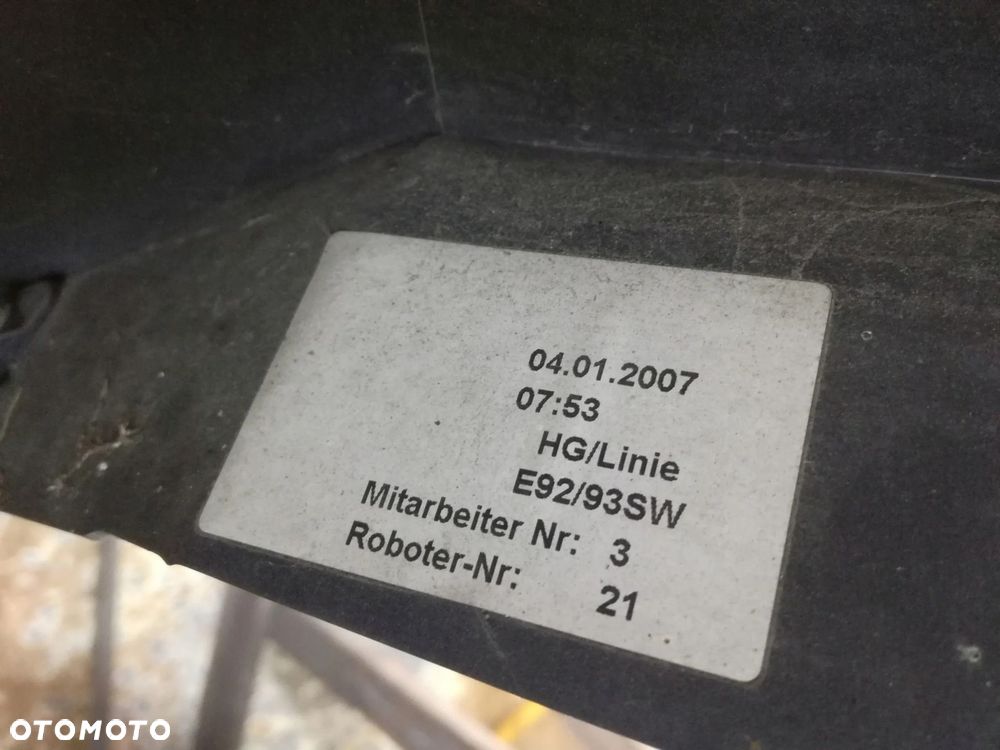 Bmw 3 E92 E93 Coupe Cabrio błotnik przód przedni lewy - 7