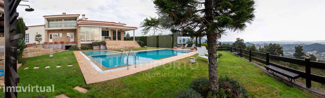 Moradia T6 com Piscina e salão de jogos, terreno 4000m2+ casa de apoio - Grande imagem: 3/60