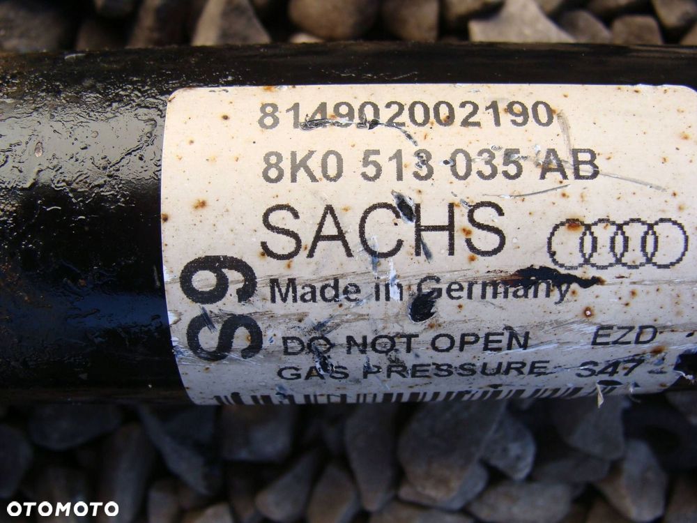 amortyzatory tył komplet audi a4 s4 b8 8k0513035ab - 5