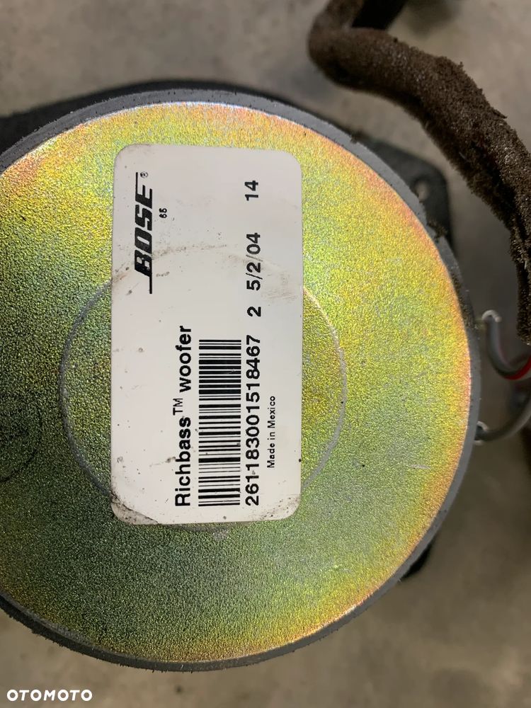 głośnik przód przedni lewy prawy BOSE  A6 C6 3.0 TDI BMK - 2